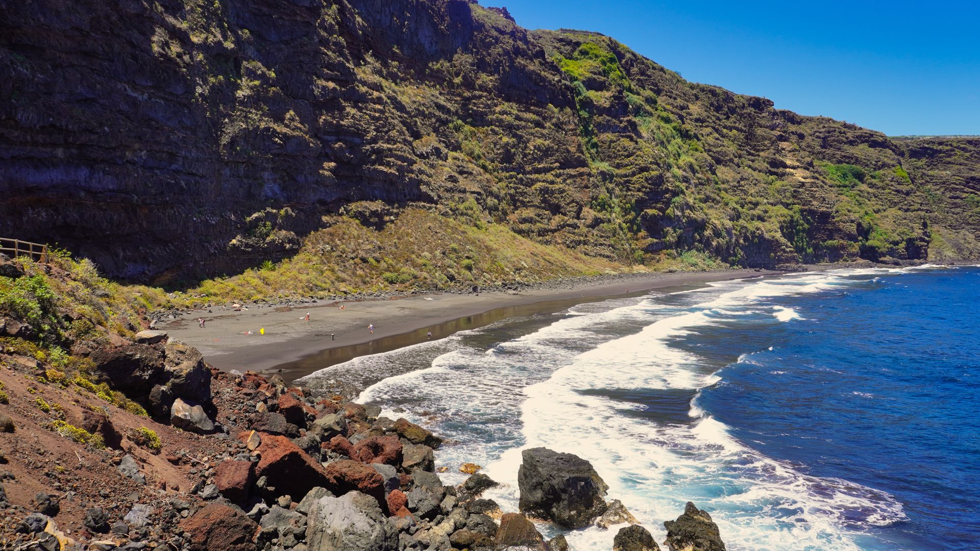 Playa de los Nogales, Puntallana, La Palma