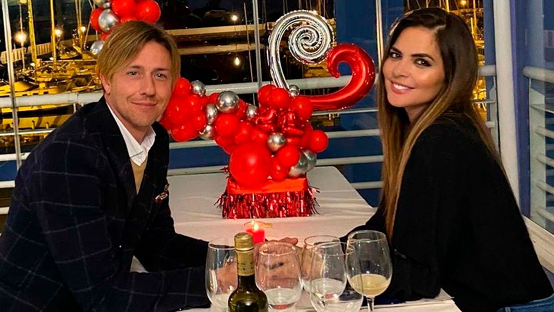 Cruce de felicitaciones entre Guti y su 'diosa', Romina Belluscio, cuando cumplen 11 años del 'sí, quiero'