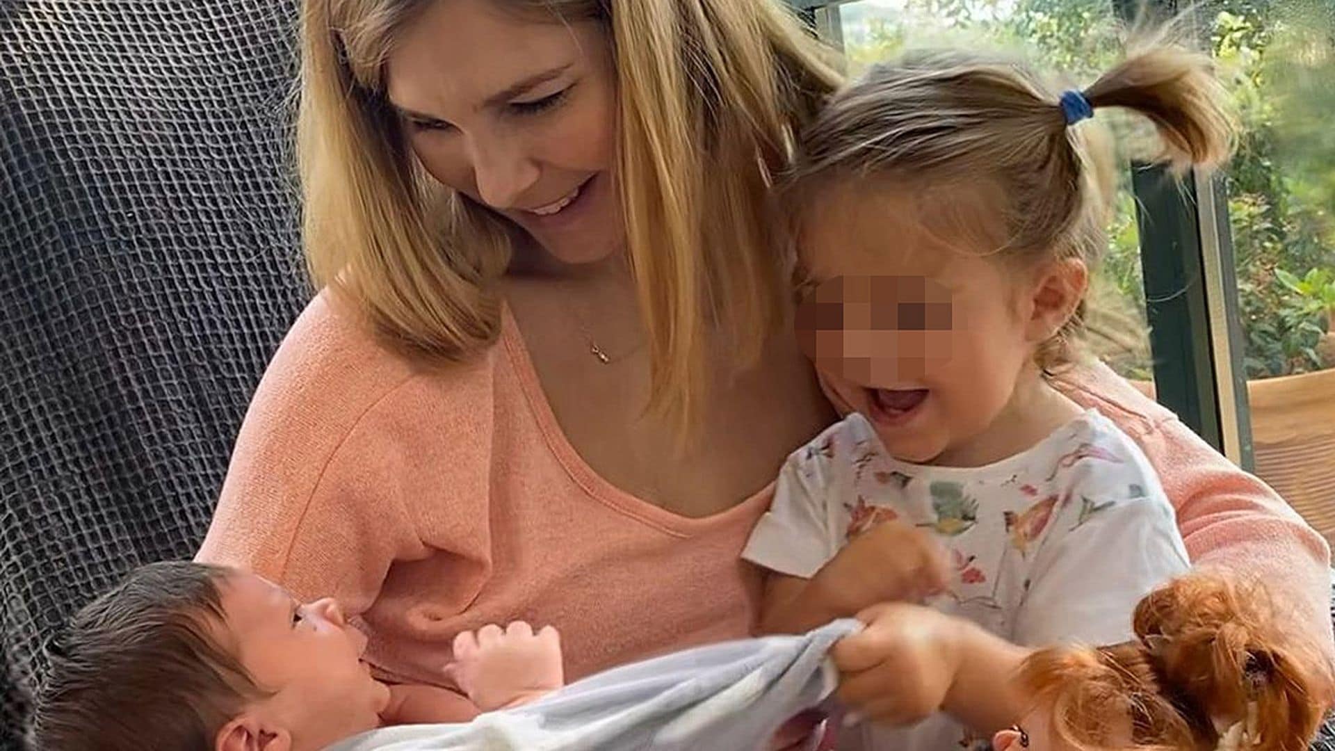 Natalia Sánchez relata el emocionante momento en el que sus hijos se conocieron