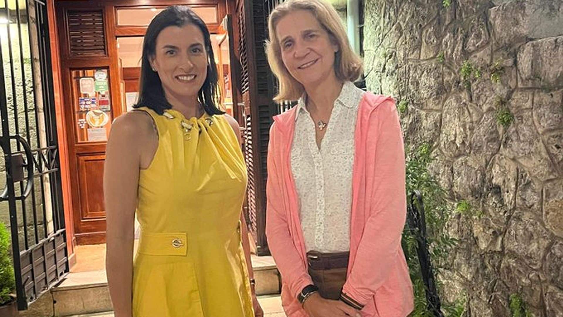 La ruta por Cantabria de la infanta Elena tras ver a su padre en Sanxenxo