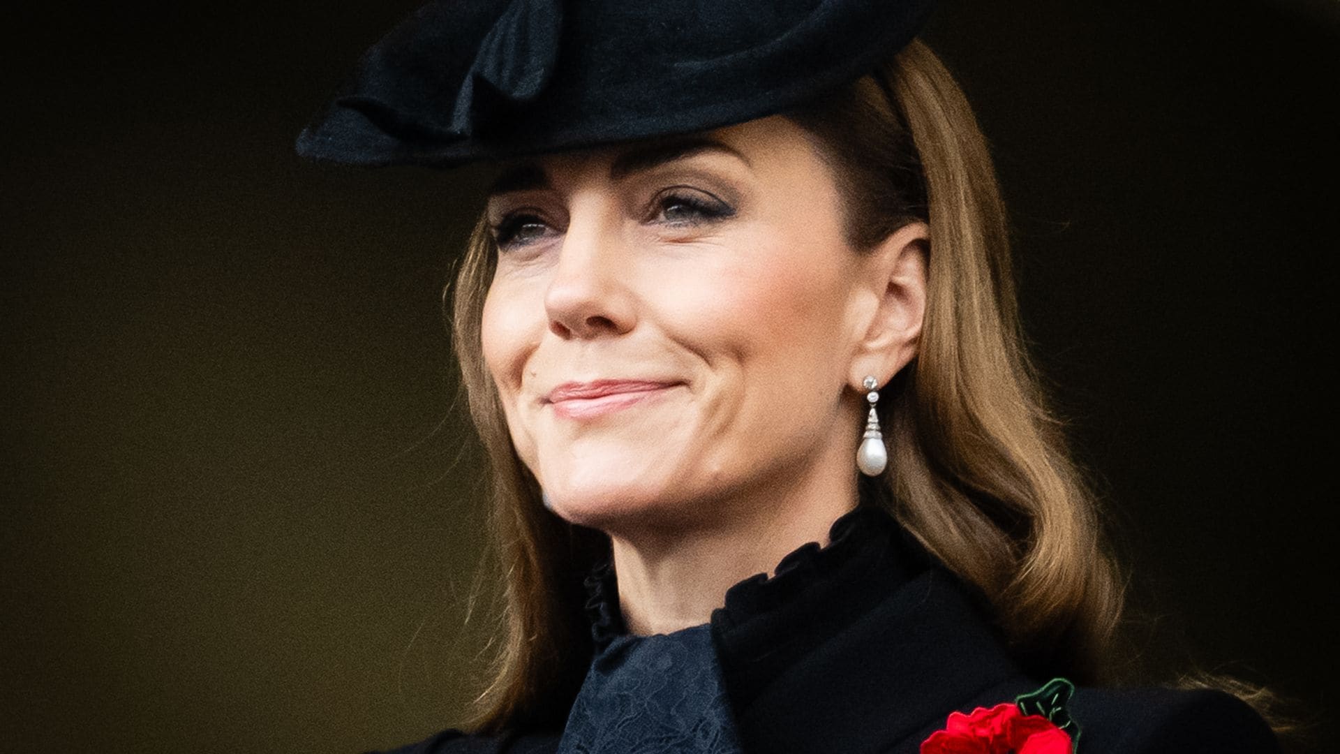 Kate Middleton, princesa de Gales, en el Día del Recuerdo, 2025, Londres.