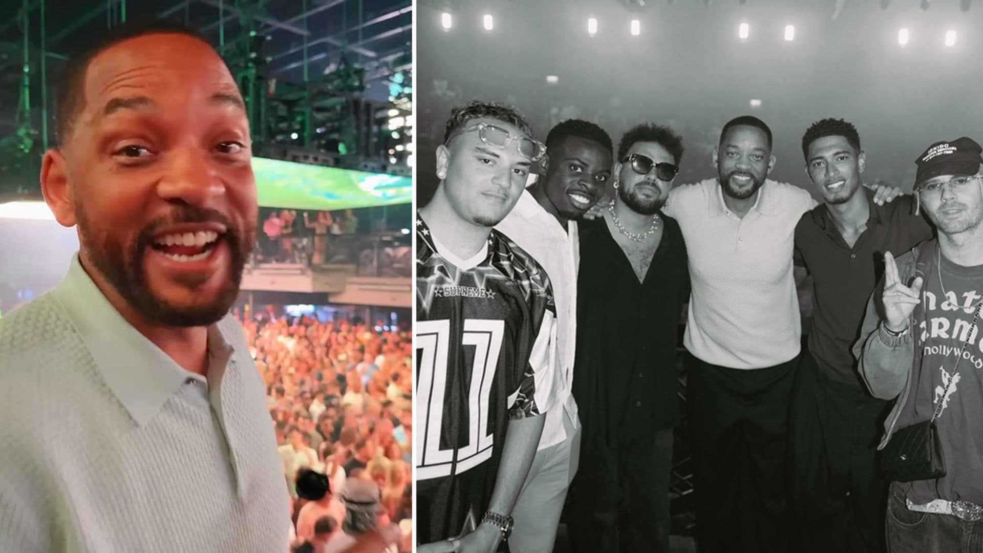 Así fue la noche de Will Smith en Ibiza junto a Abel Matutes Prats y Jude Bellingham