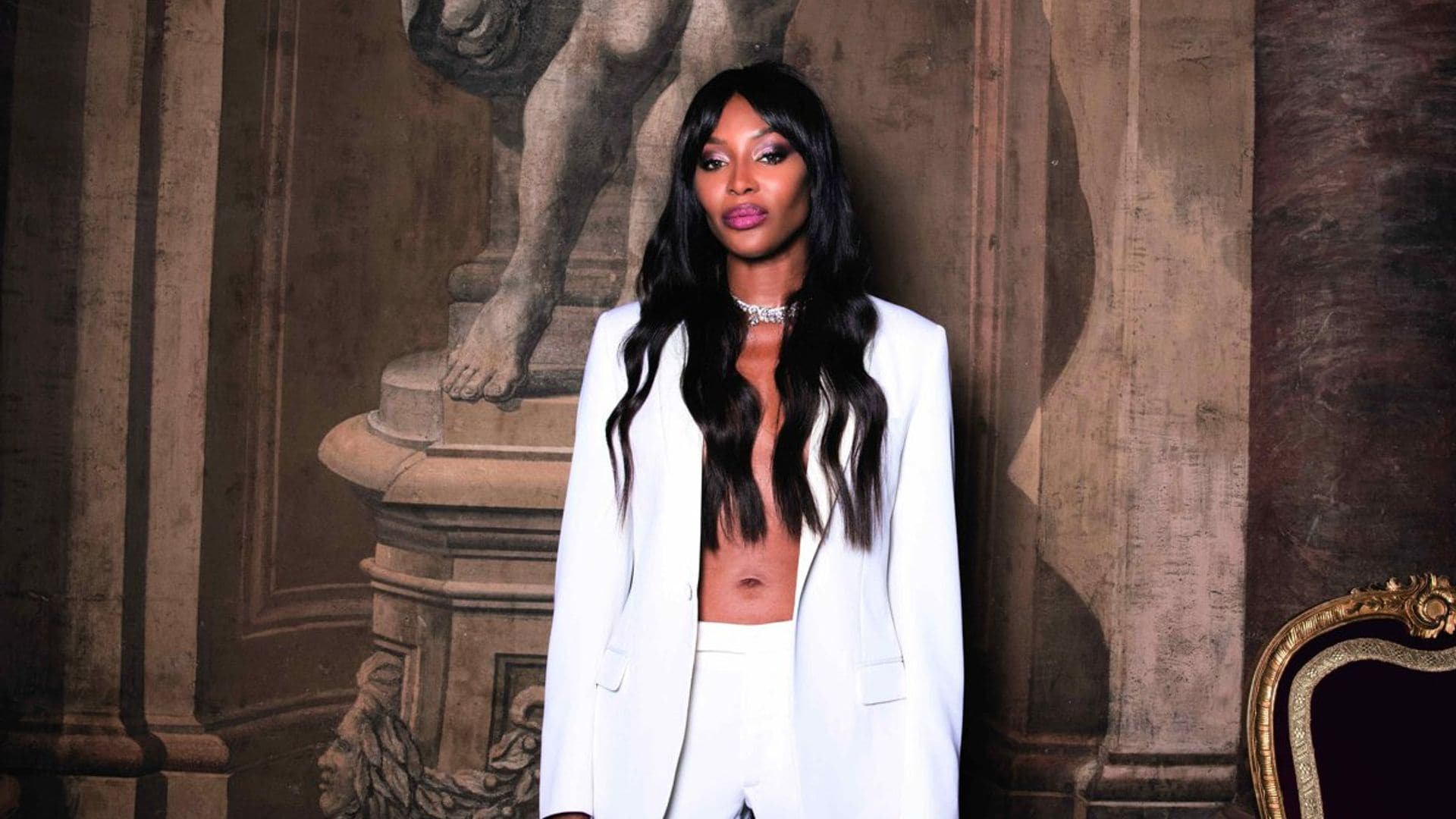 Naomi Campbell anuncia, por sorpresa, que ha sido madre por primera vez, a sus cincuenta años