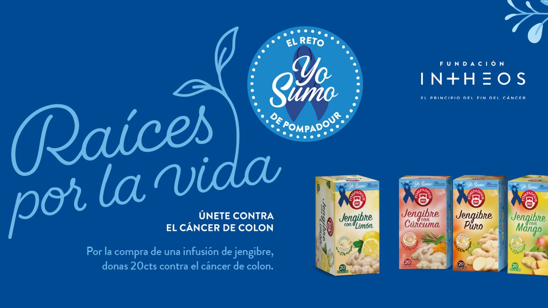 Campaña 'Yo Sumo', de Pompadour en colaboración con Fundación INTHEOS