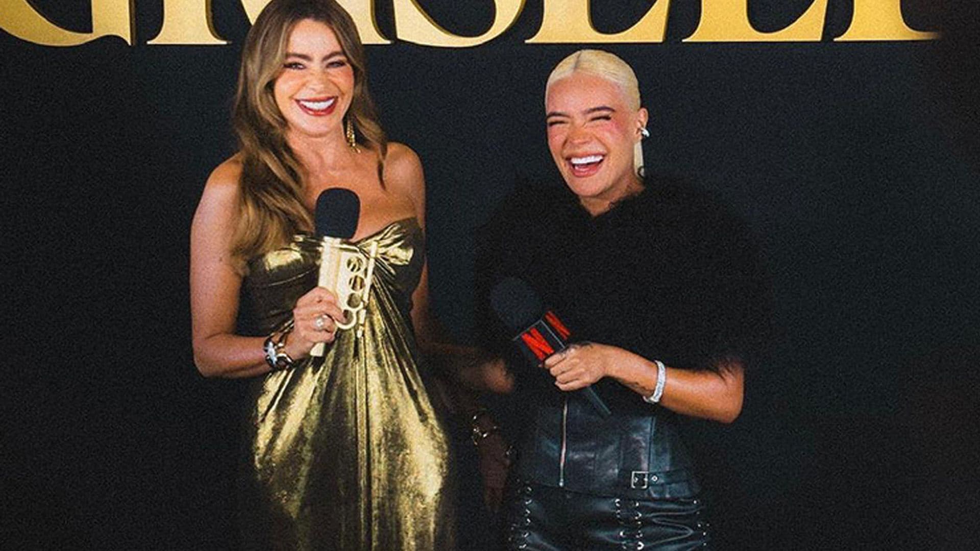 Karol G, 'feliz y emocionada' por el nuevo proyecto que le une a Sofía Vergara y que ve la luz hoy