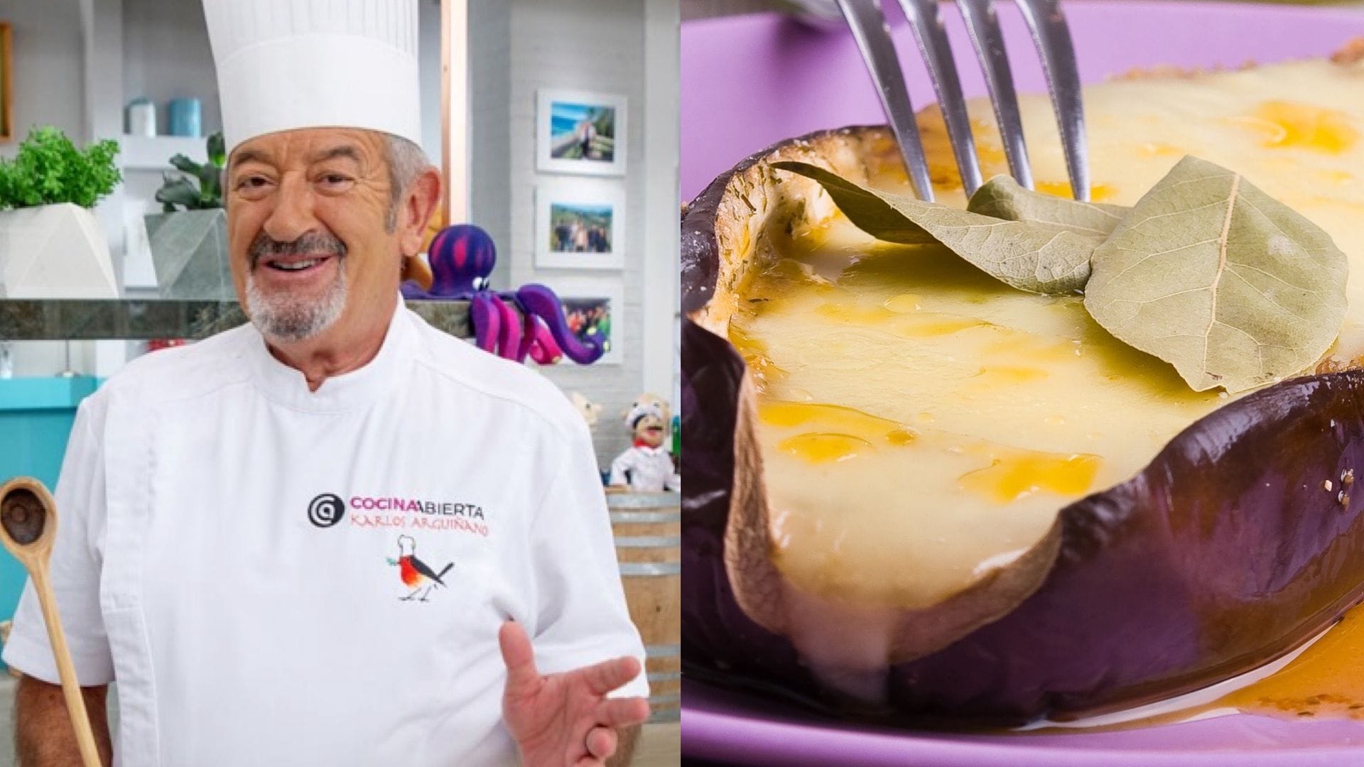 Arguiñano y berenjenas rellenas