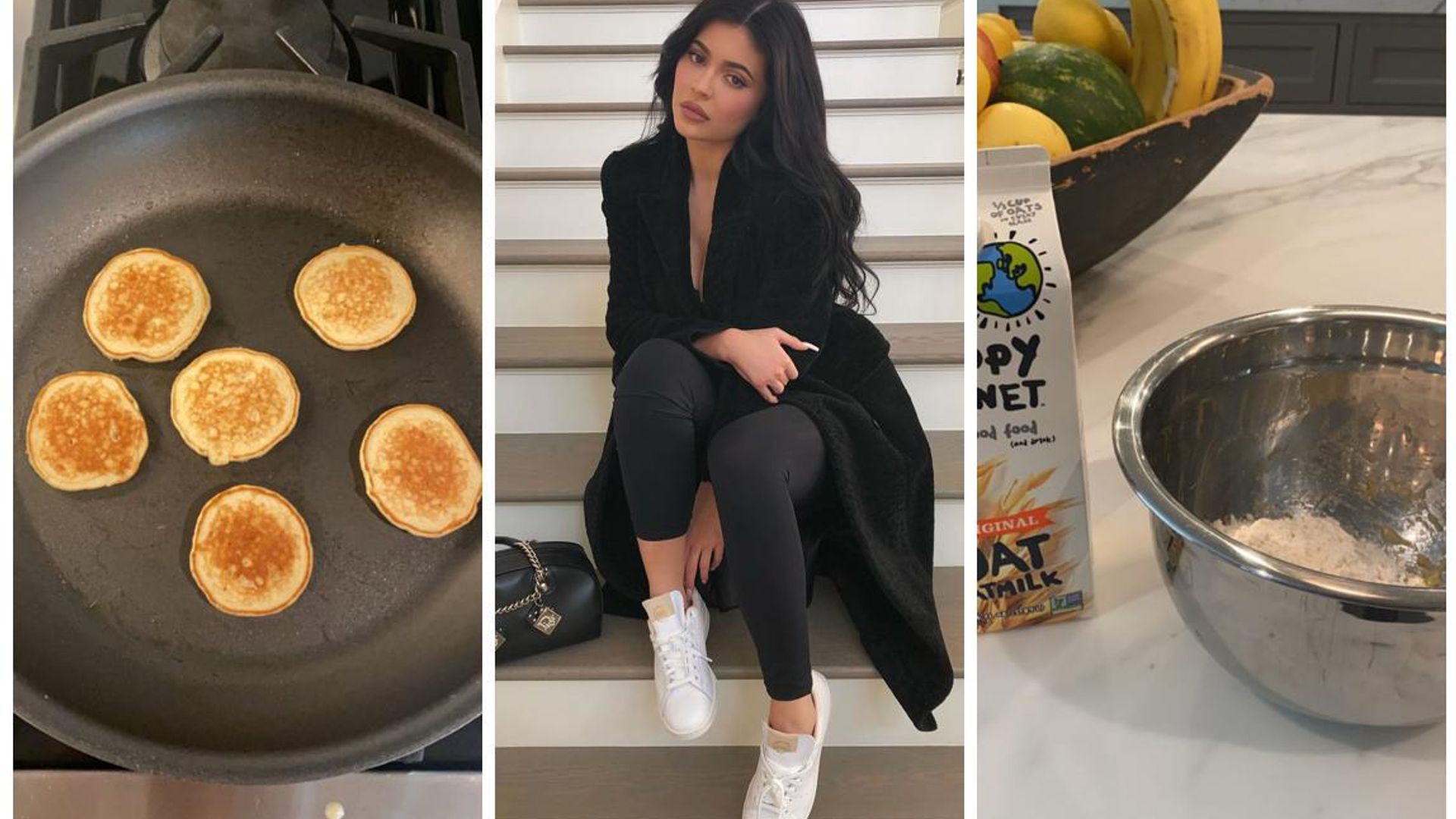 Kylie Jenner y su receta súper fácil de ‘hot cakes’ con plátano