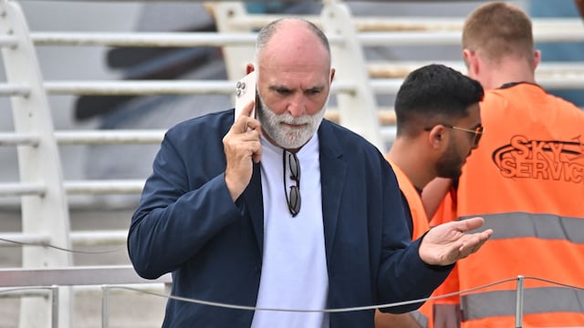 José Andrés llega a Venecia antes de la boda de Jeff Bezos en Venecia