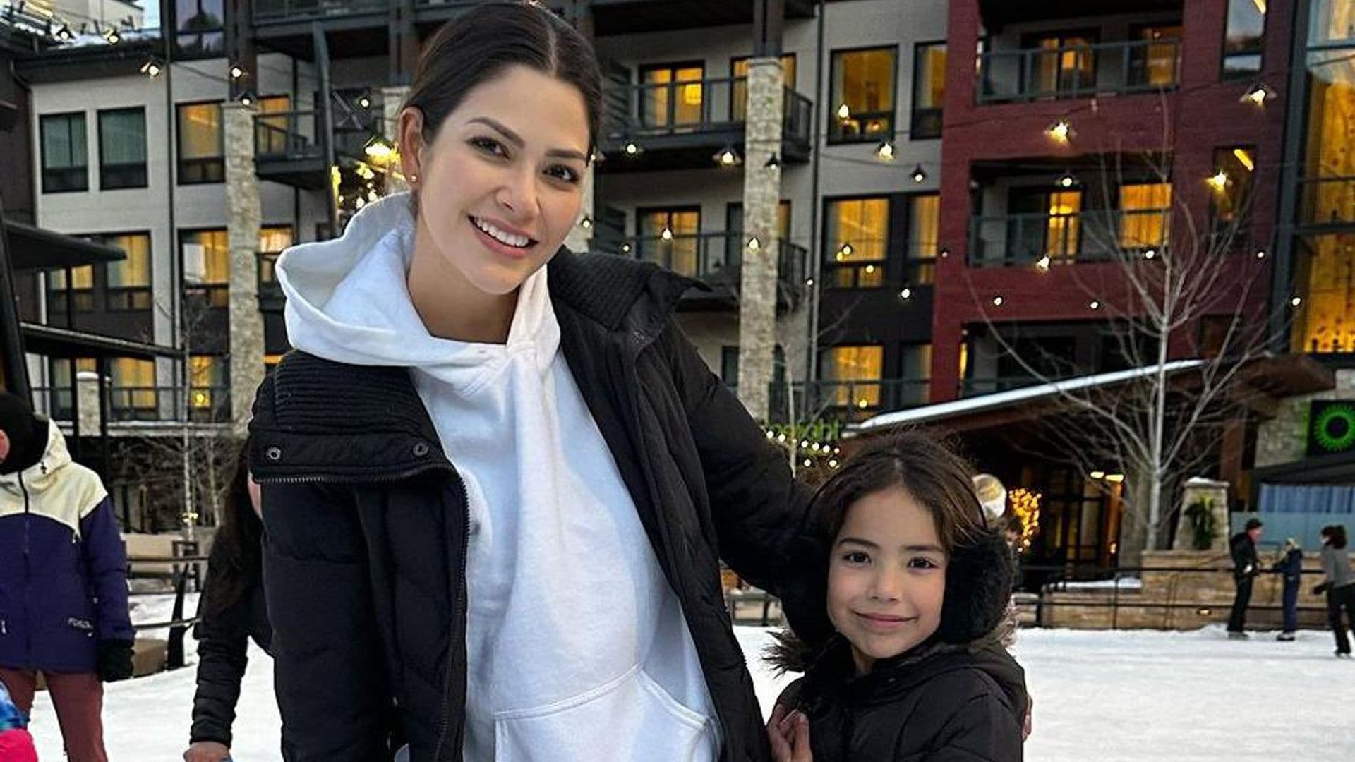Ana Patricia Gámez y sus hijos ya tienen su primer gran recuerdo del año