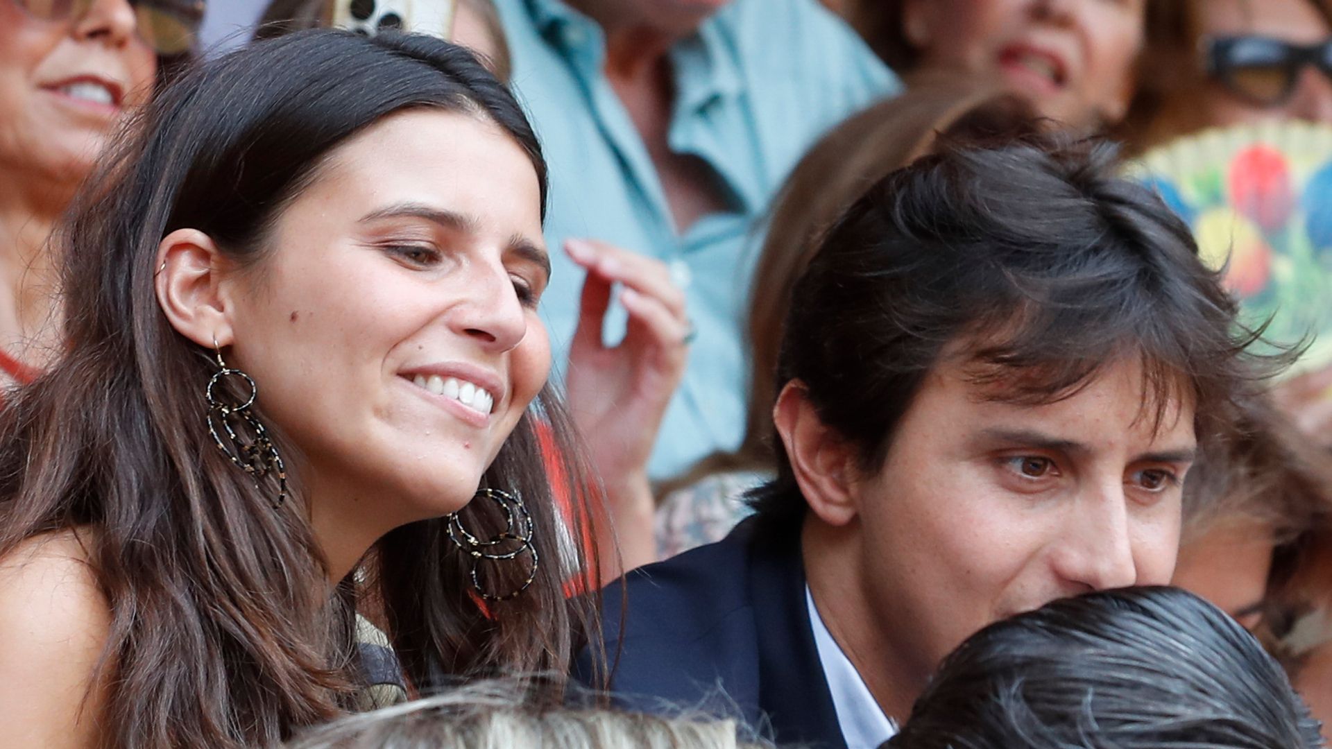 Cayetana Rivera y Roca Rey durante la 67 edición de la corrida Goyesca de Ronda
