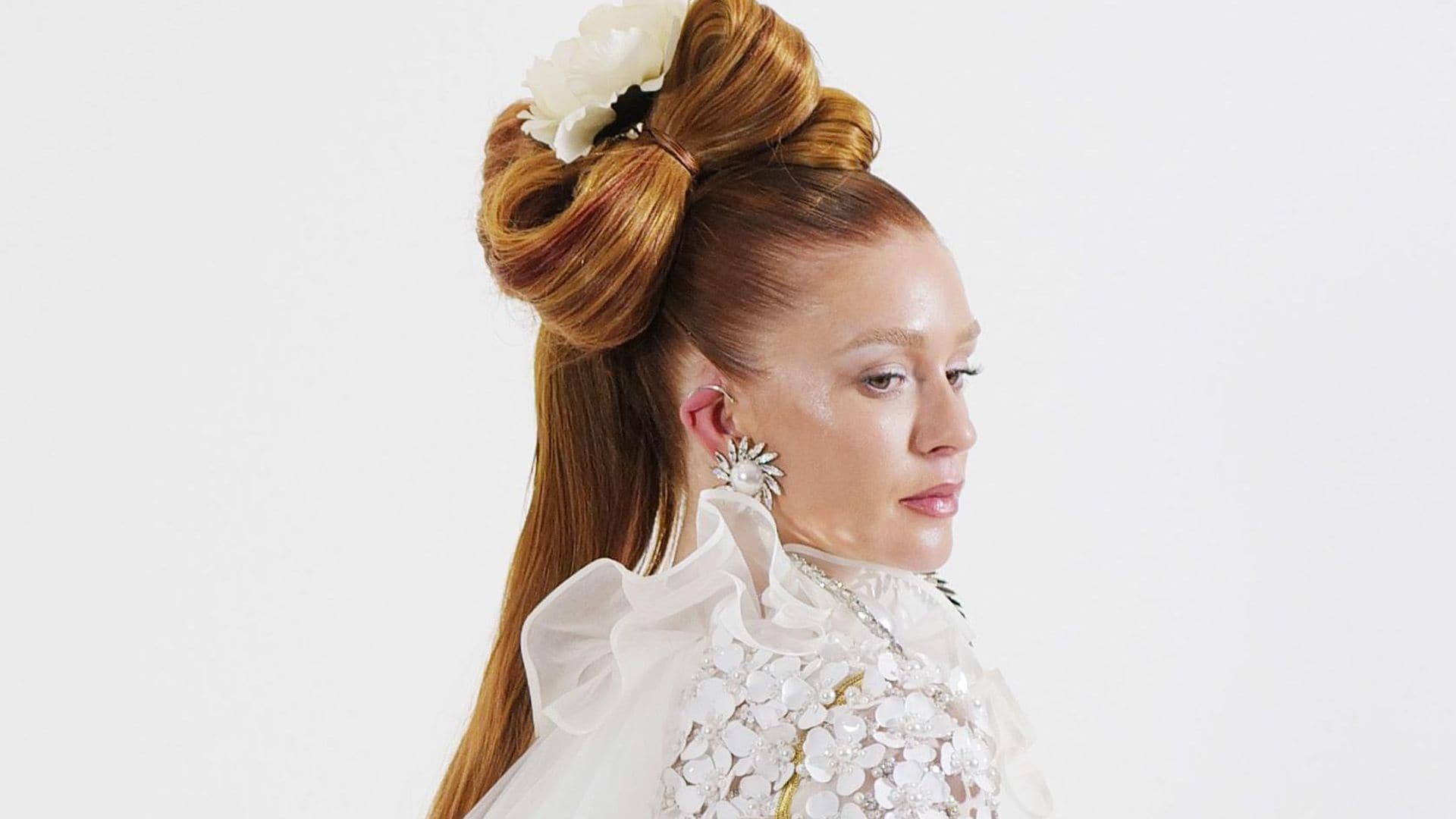 Marina Ruy Barbosa, la musa brasileña que cerró con broche de oro el desfile Alta Costura de Giambattista Valli