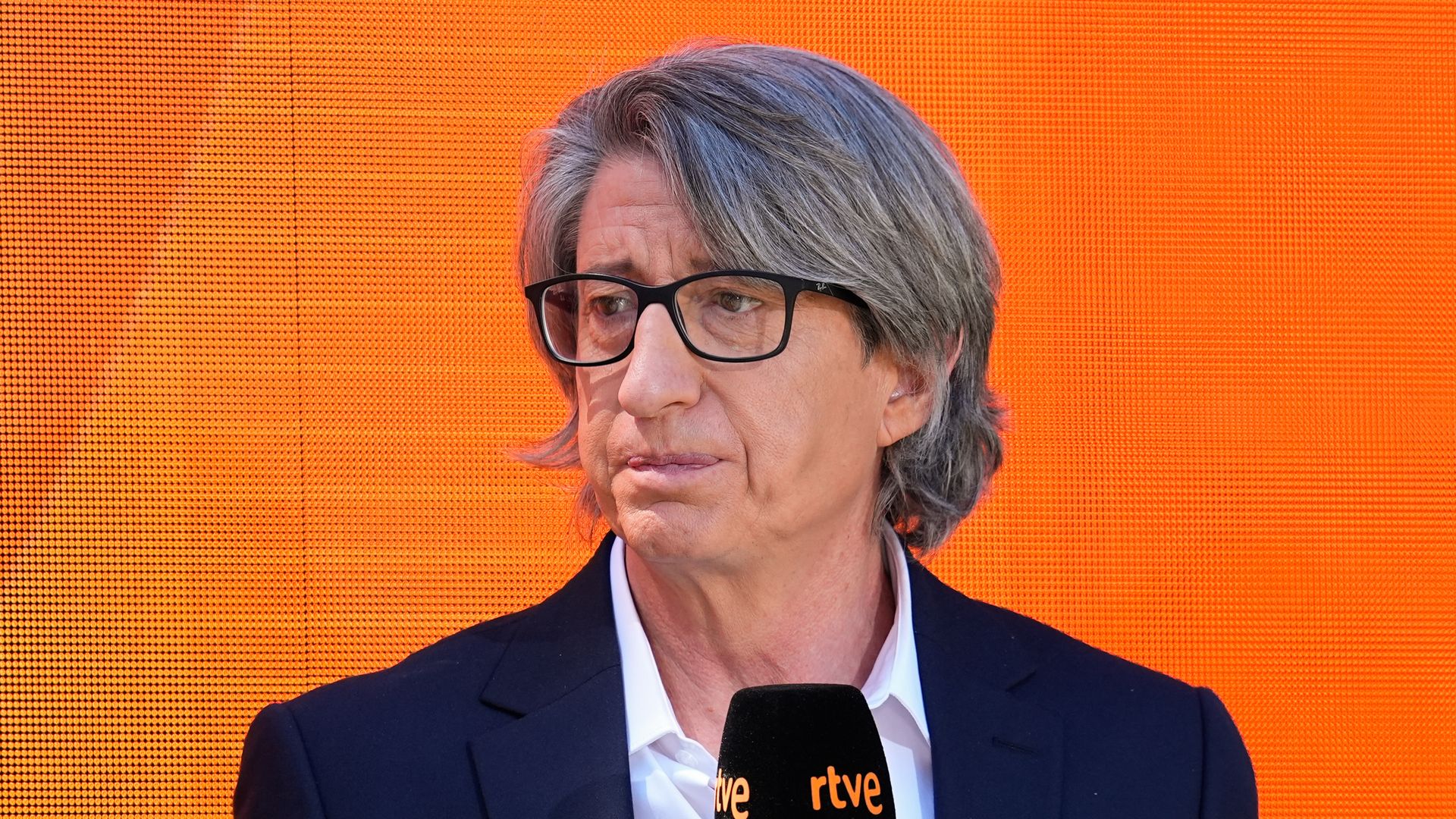 Juan Carlos Rivero durante la presentación de la cobertura especial de RTVE que se hará para el Mundial 2026
