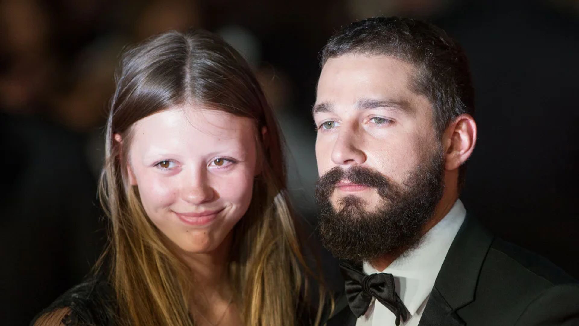 La pareja antes de su separación