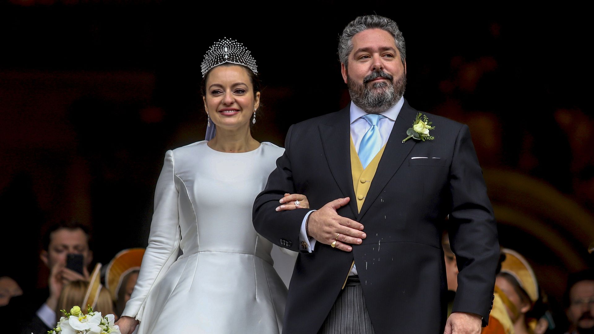 La boda de Jorge Romanov y Rebecca Bettarini 