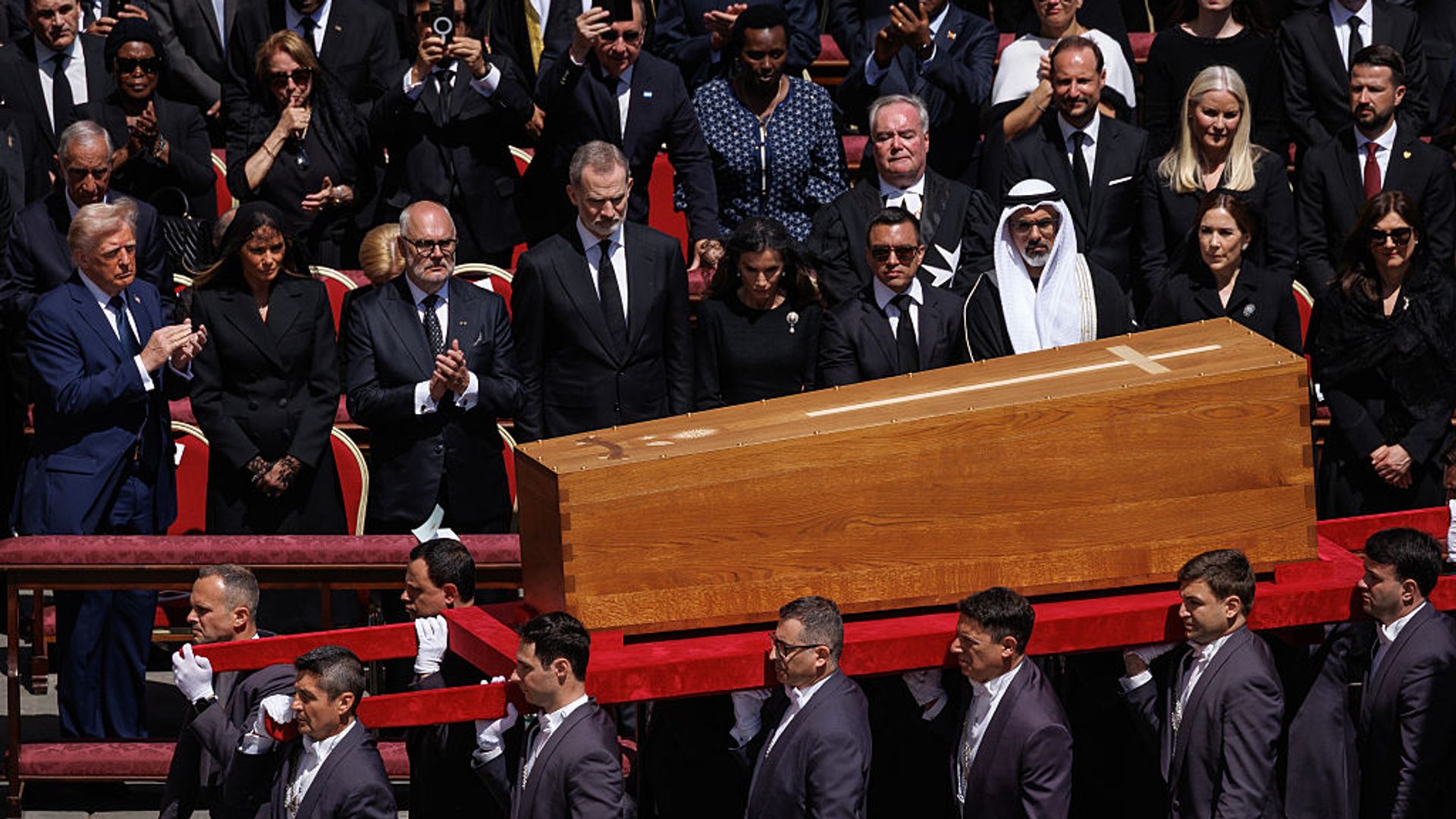 Funeral Papa Francisco: Trump y los Reyes de España
