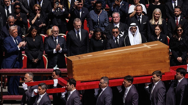 Funeral Papa Francisco: Trump y los Reyes de España