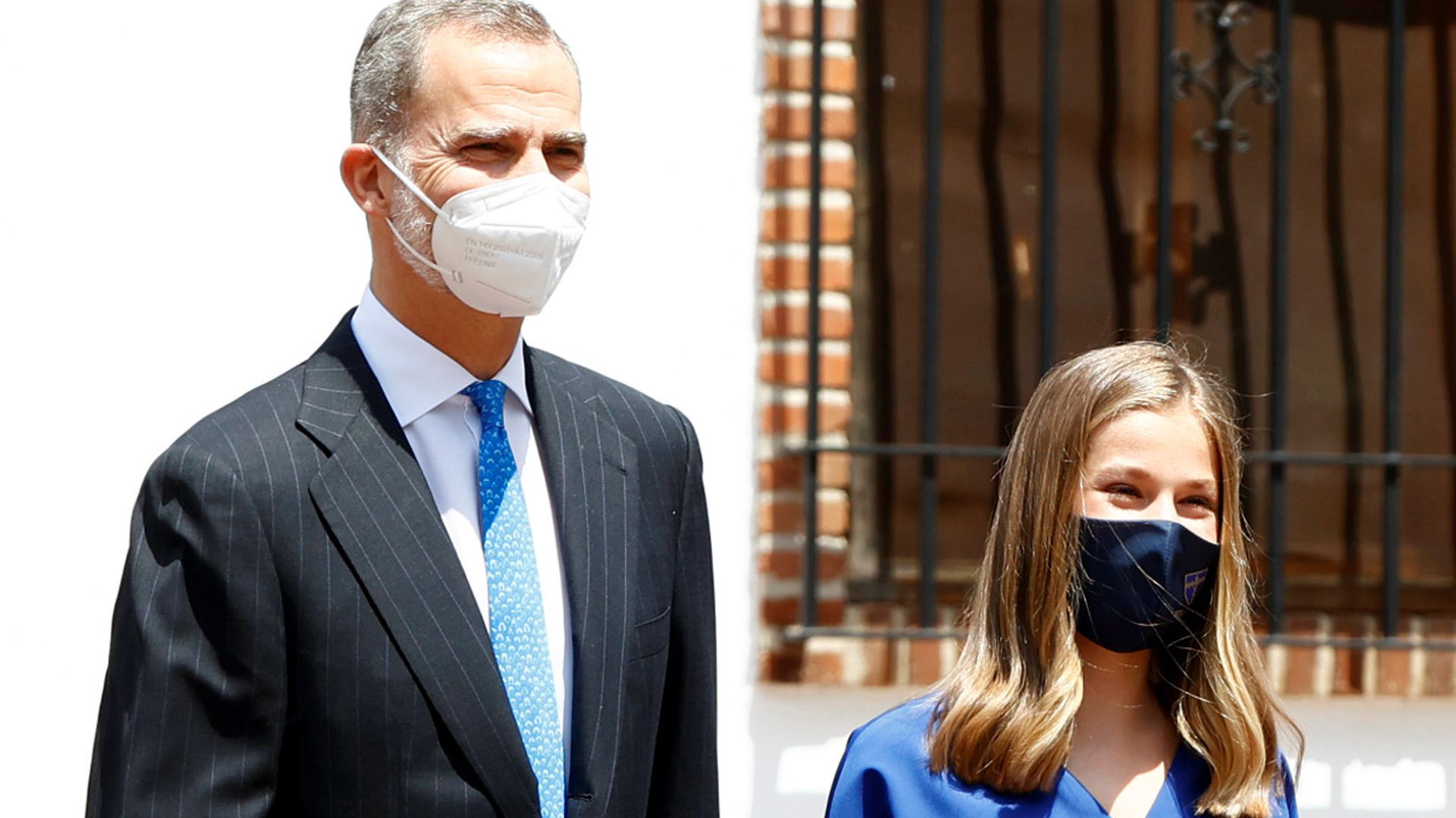 El orgullo del rey Felipe VI al ejercer de padrino en la Confirmación de su hija Leonor