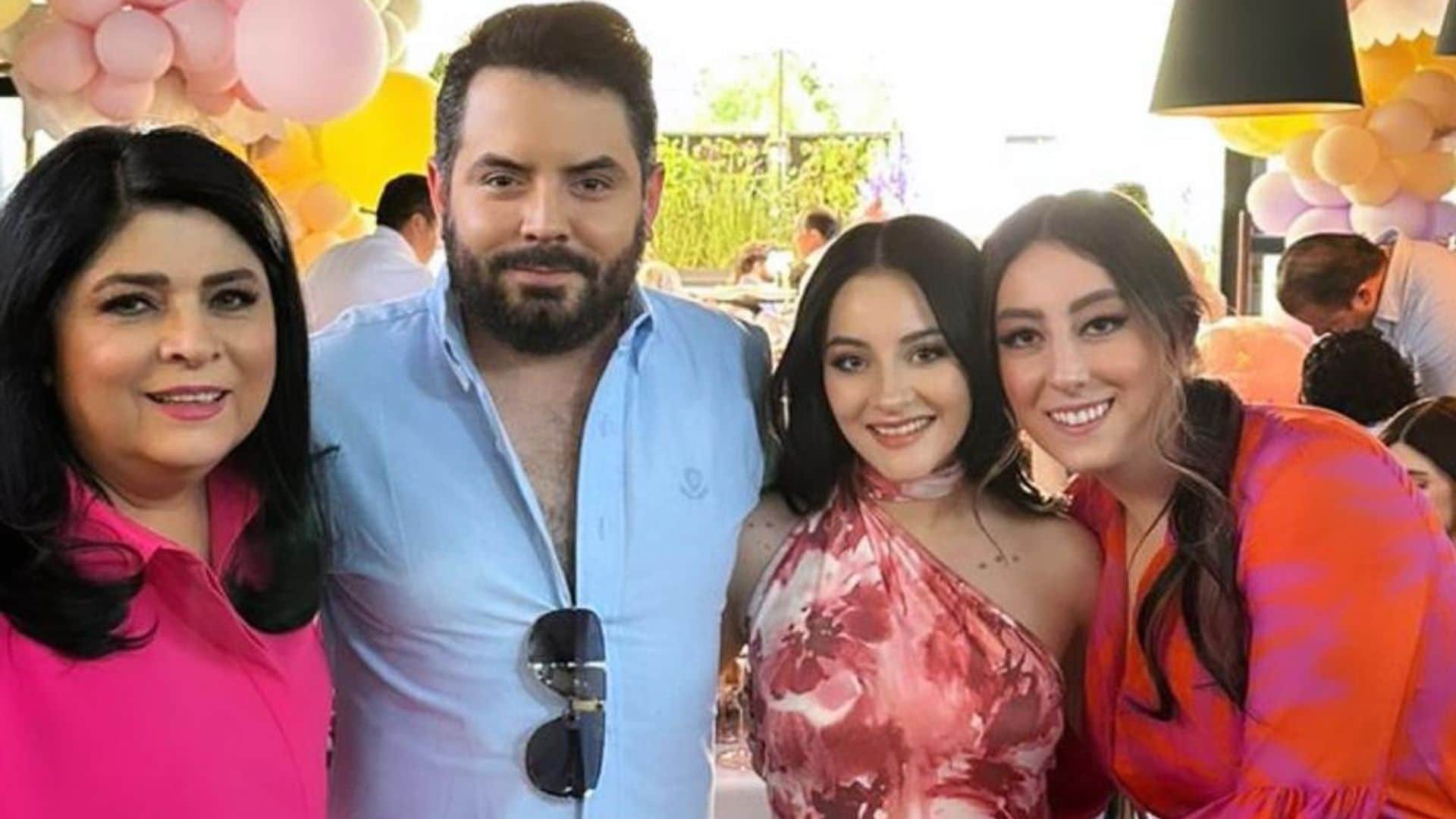 Victoria Ruffo revela cómo es que ha reaccionado su hija menor a la noticia del embarazo de José Eduardo Derbez