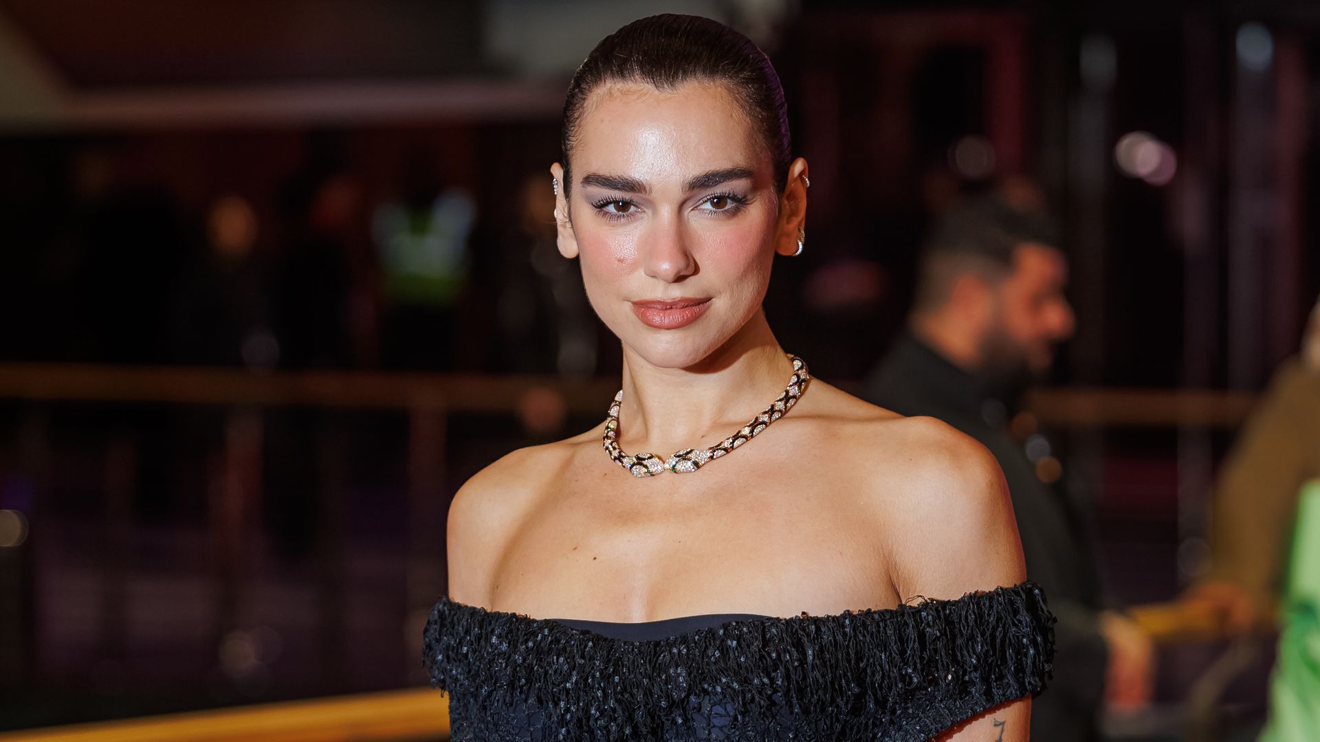 BERLIN, GERMANY - FEBRUARY 14: Dua Lipa attends the "Rosebush Pruning" premiere during the 76th Berlinale International Film Festival Berlin at Berlinale Palast on February 14, 2026 in Berlin, Germany. 