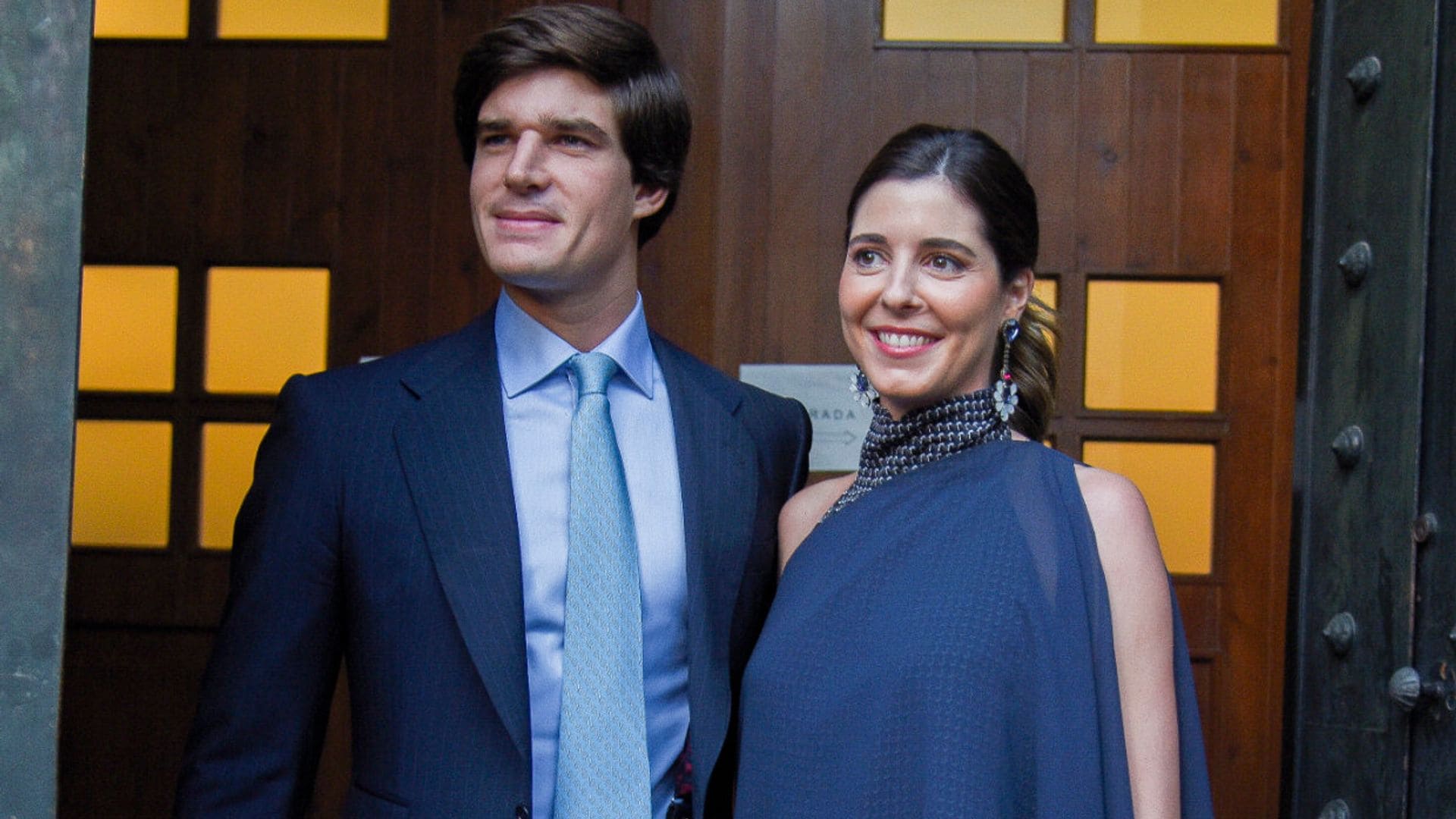 El elegante look premamá de Belén Corsini y otros estilismos destacados en el gran bautizo de la Casa de Alba
