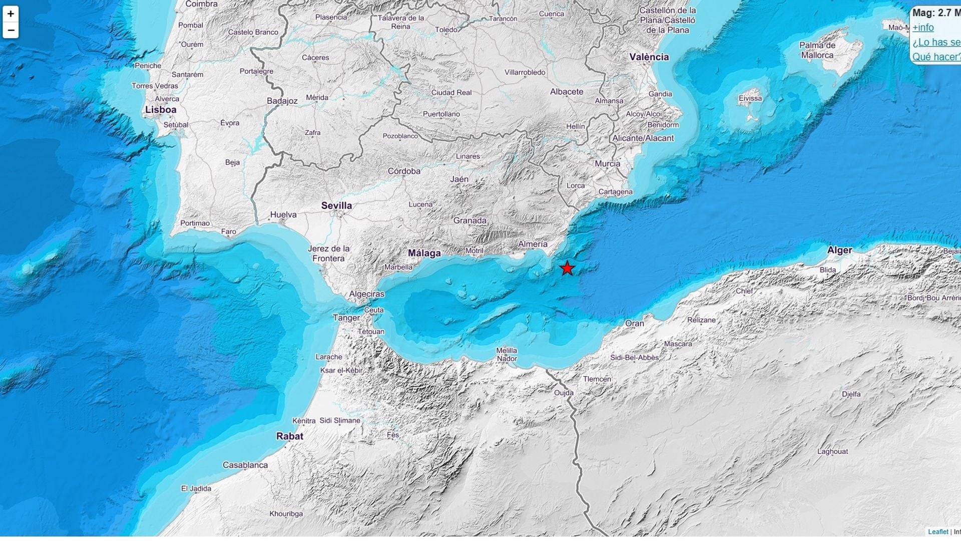 "Las puertas vibraban y las copas tintineaban": así se vivió el terremoto de magnitud 5,5 frente a las costas de Almería