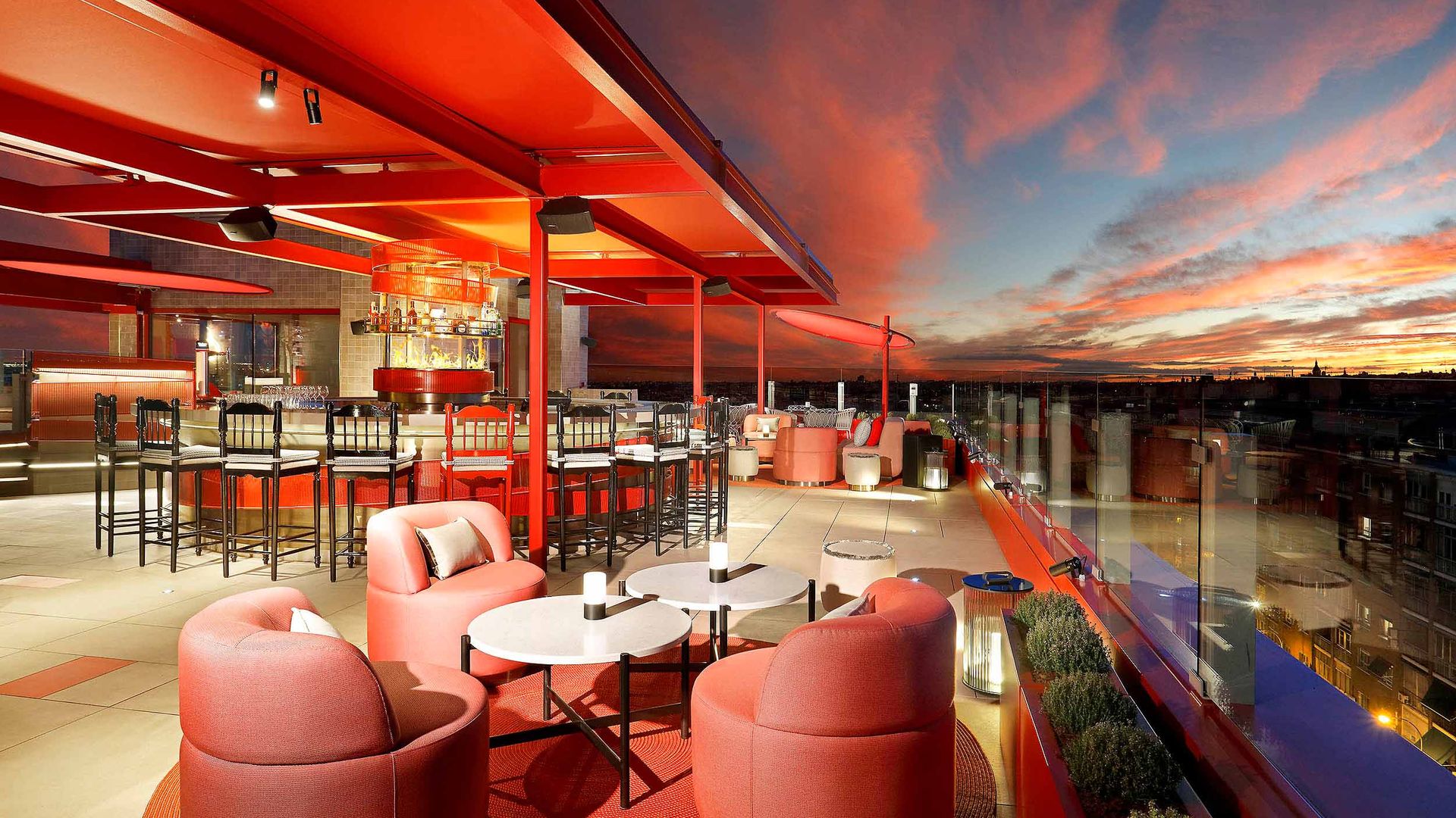Hard Rock Hotel Madrid, rooftop 
