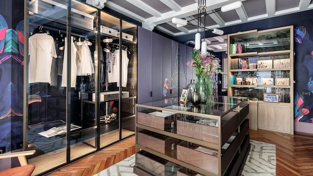 Vestidor Espacio Uecko por Freehand Arquitectura para Casa Decor 2021