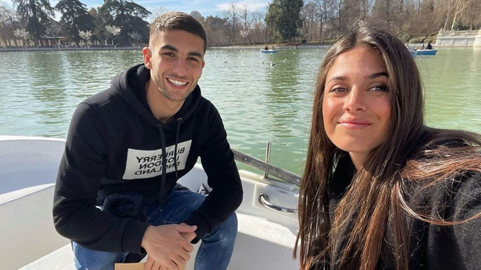 Sira Martínez, la hija de Luis Enrique, y el futbolista Ferran Torres comparten su primera foto juntos