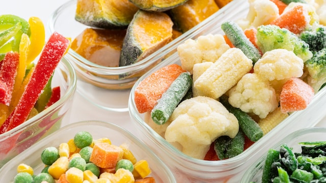 Verduras congeladas
