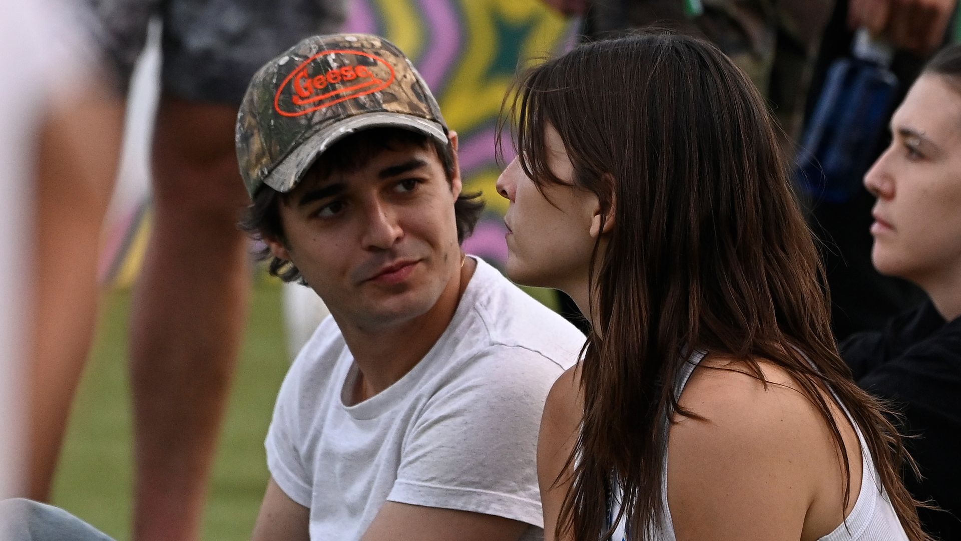 Ona Mafalda y su novio, en el Mad Cool 2026