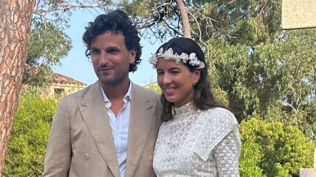 La boda de la modelo Léa Meylan