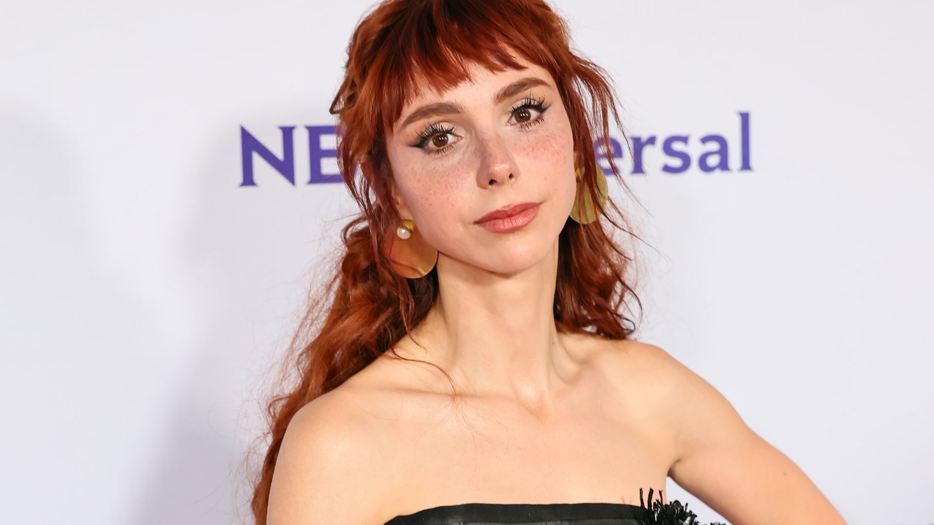 Natalia Téllez en el Upfront 2026 de Telemundo en el Rainbow Room en Nueva York.