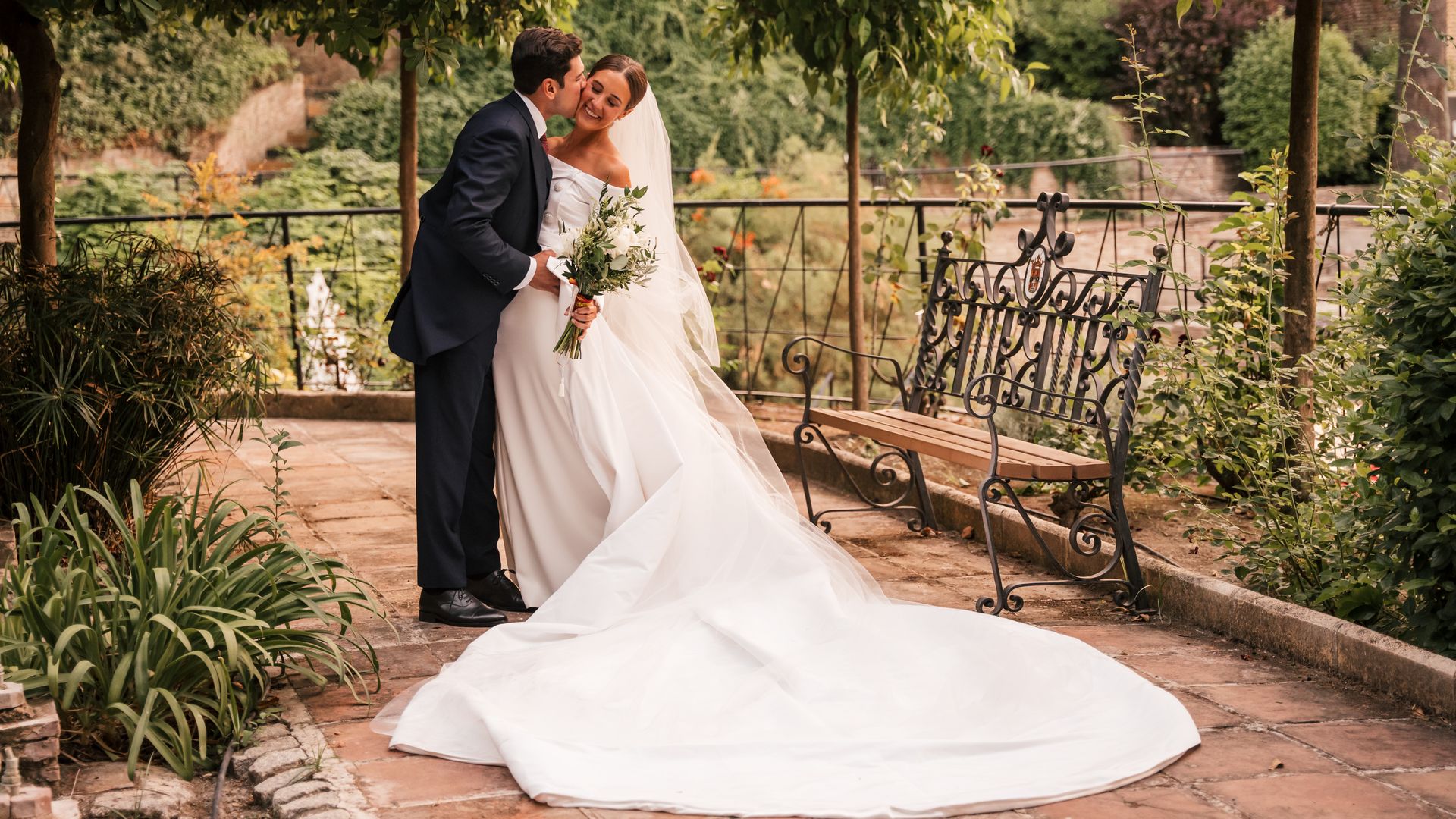 Vestido de novia de Roberto Diz
