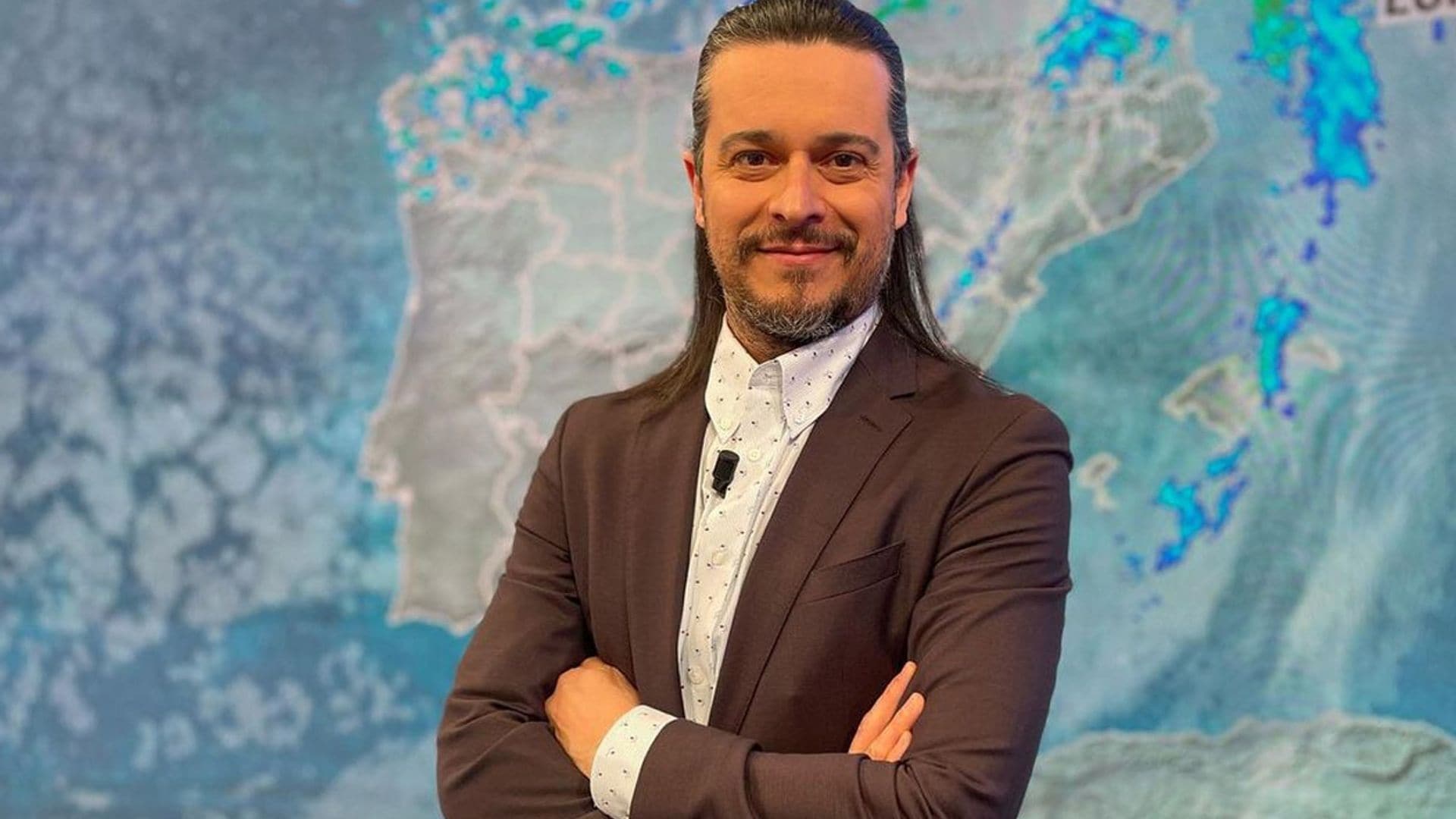 Martín Barreiro, el hombre del tiempo de TVE, de baja médica y a la espera de una operación