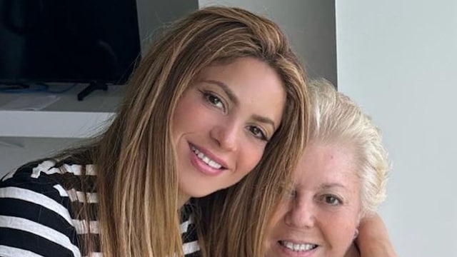 Shakira y su mamá la señora Nidia Ripoll