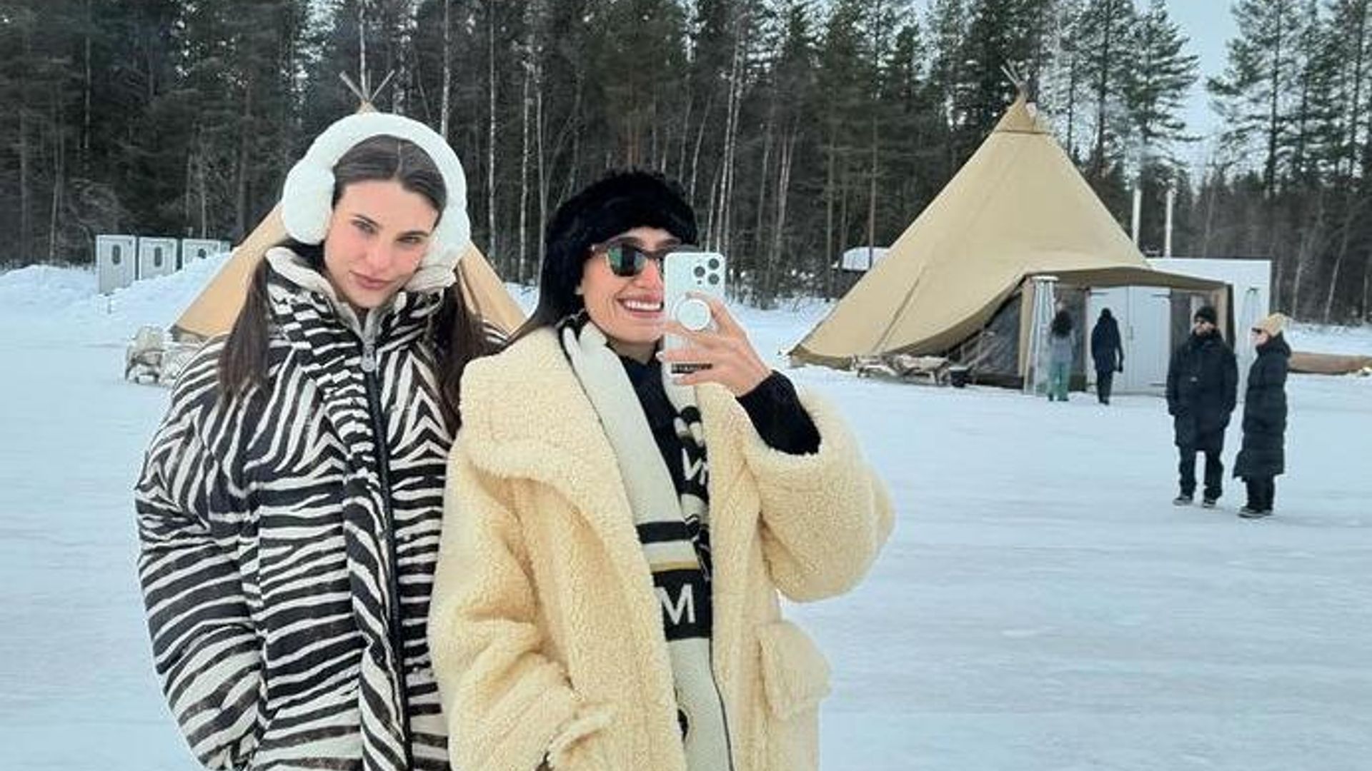Sin Juanpa Zurita, Macarena Achaga celebra su cumpleaños en Islandia