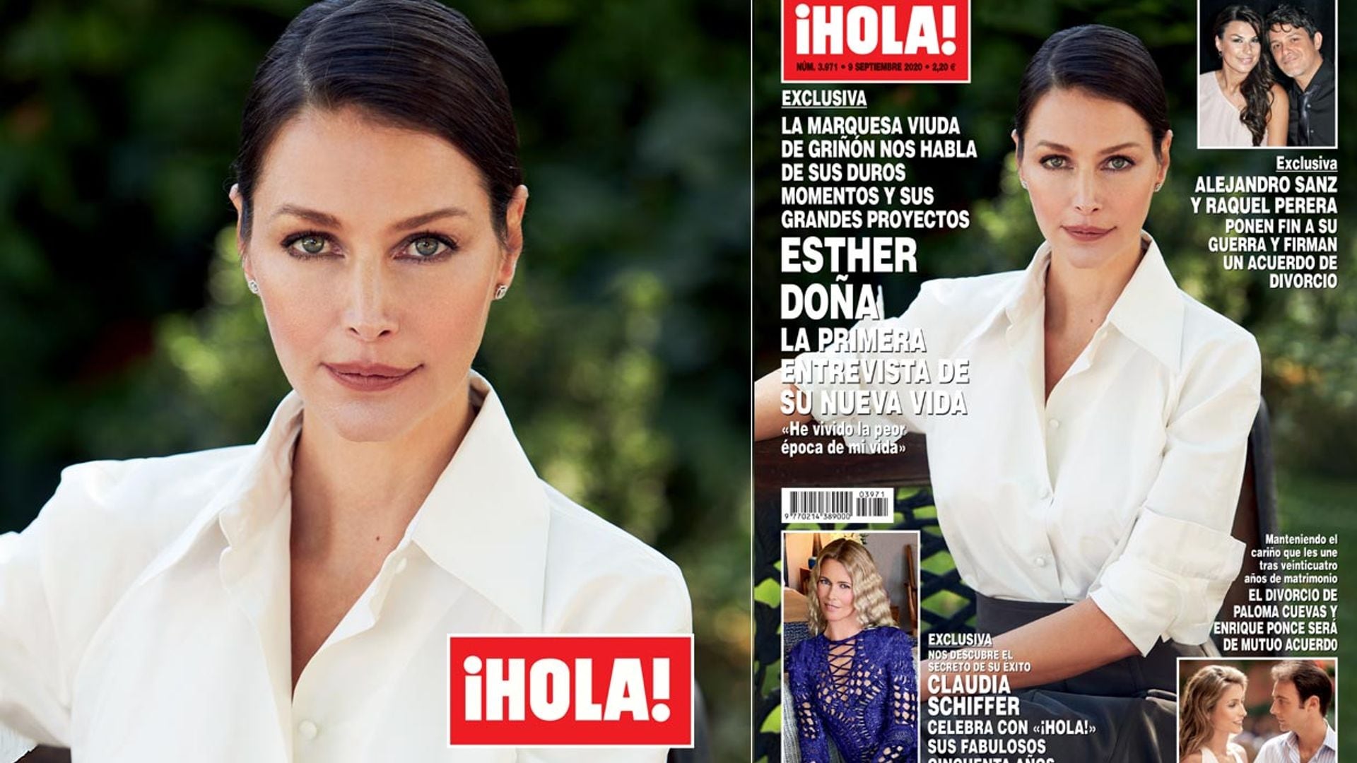 Exclusiva en ¡HOLA!: Esther Doña, la primera entrevista de su nueva vida