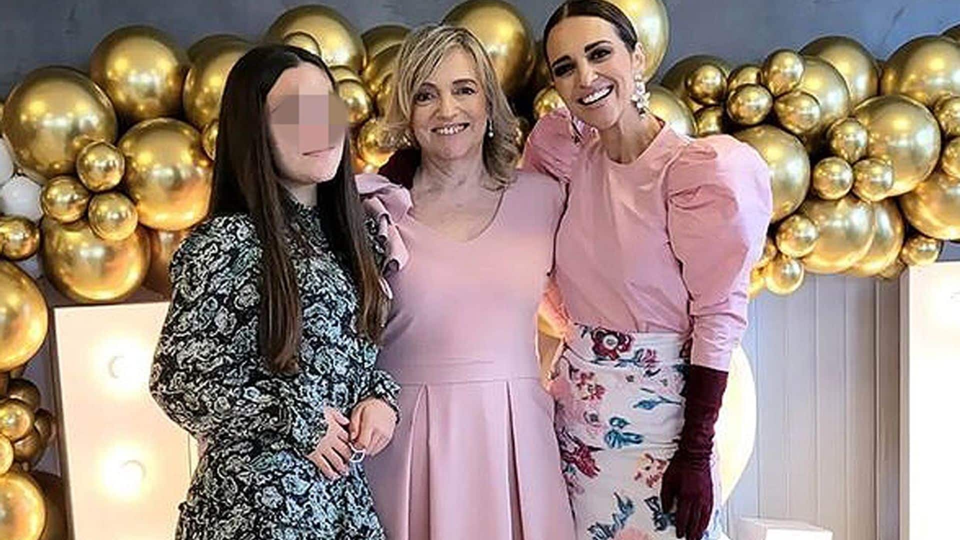 'Un día para recordar', Paula Echevarría celebra en familia las bodas de oro de sus padres