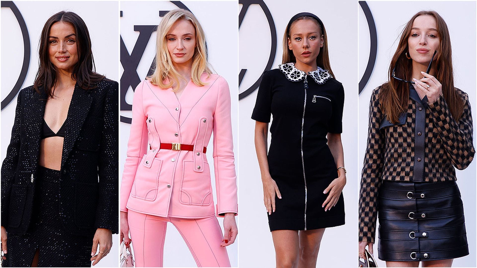 Ana de Armas, Sophie Turner y Marta Ortega, entre los asistentes al espectacular desfile Crucero de Louis Vuitton en Barcelona