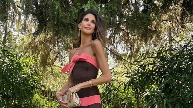 Inés Domecq con look de invitada
