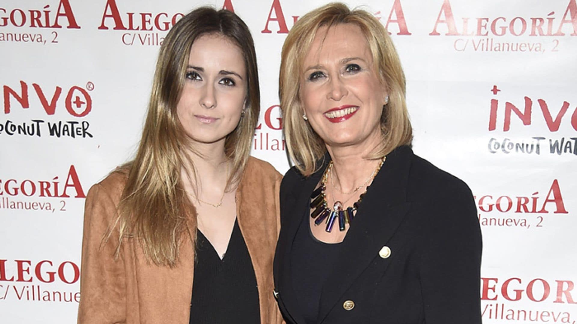 Ana Moreno, hija de Nieves Herrero, modelo por un día