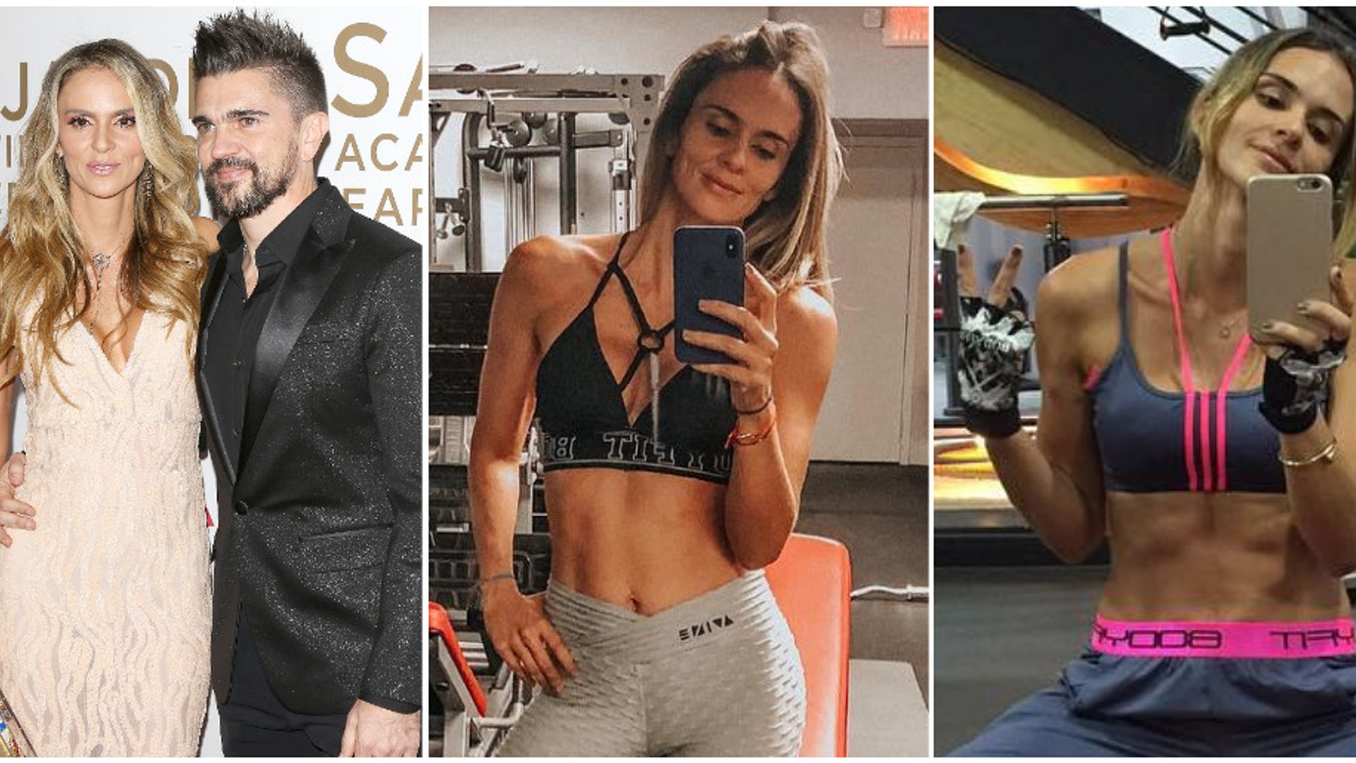 Karen Martínez, esposa de Juanes, ama presumir su belleza frente al espejo