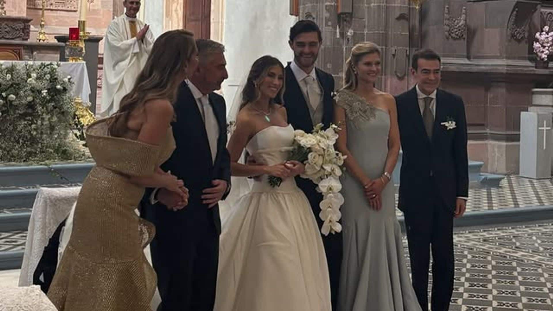 Antonio Mauri y Andrea Baumgartner fueron cobijados por el amor de sus familias