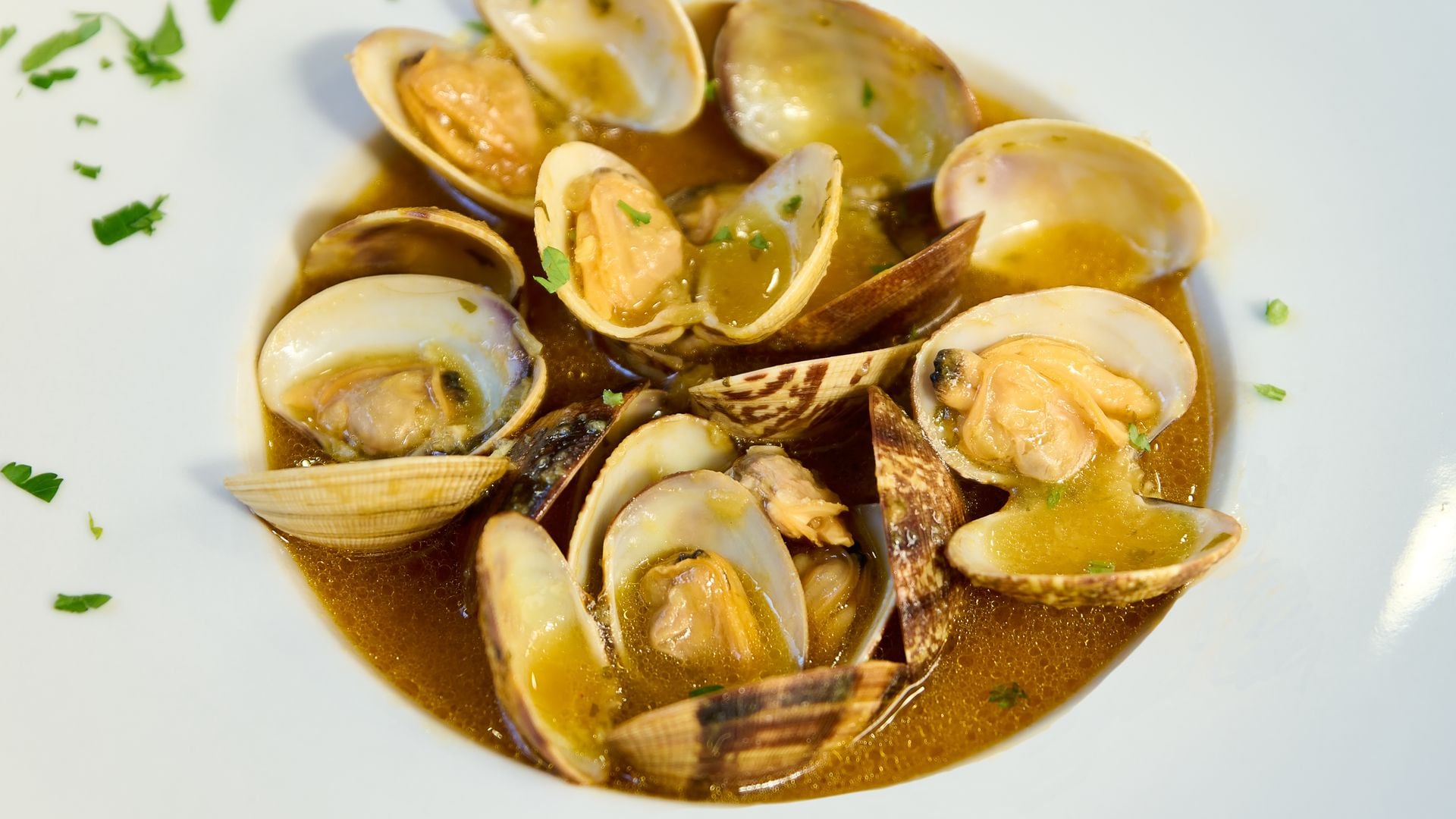 Almejas a la marinera