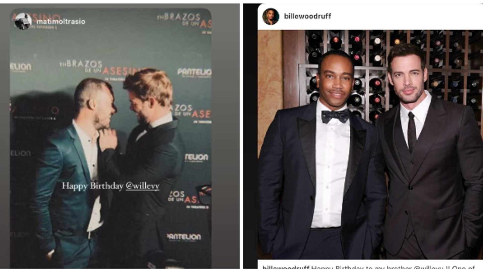 Amigos y coelgas le desean lo mejor a William Levy