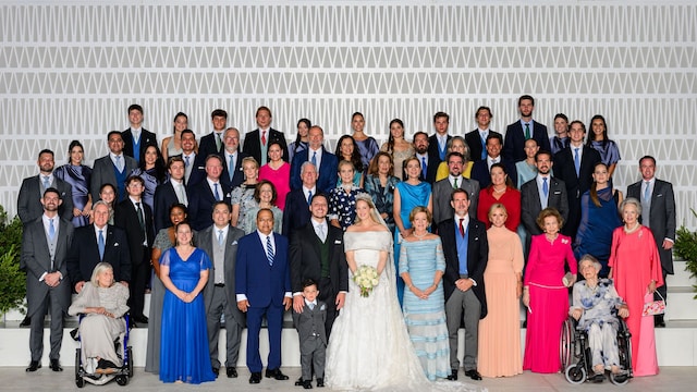 Fotos oficiales de la boda de Teodora de Grecia
