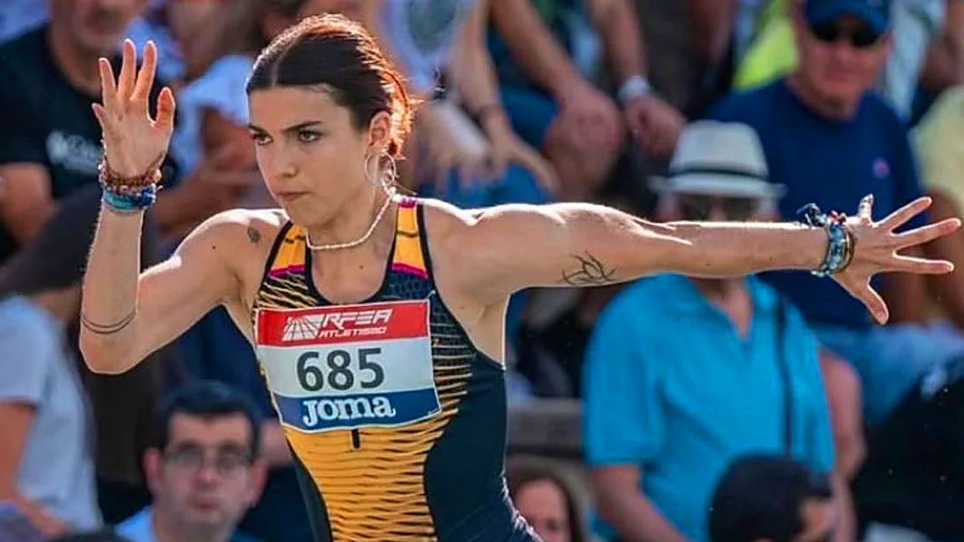 Muere a los 24 años Julieta Gallego, la joven promesa del atletismo español, en la trágica colisión