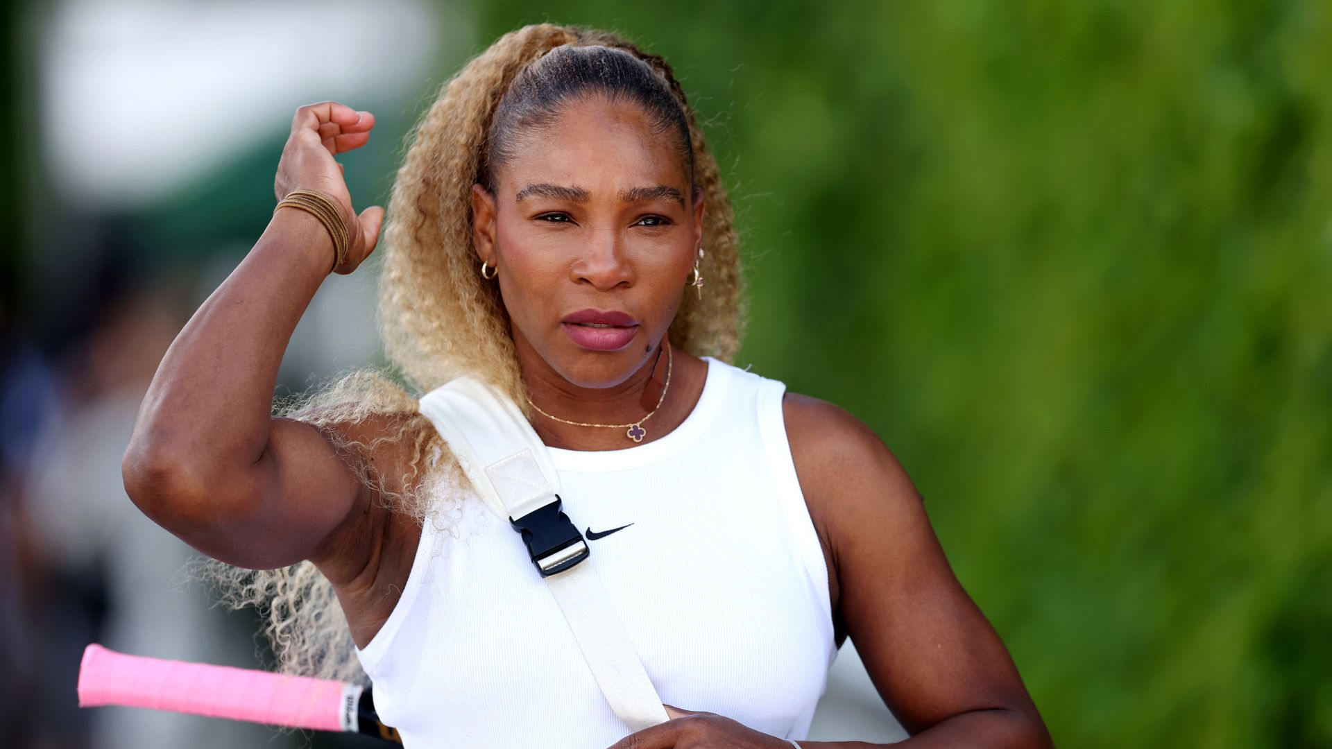 Serena Williams el 28 de junio en el campeonato de Wimbledon 2026
