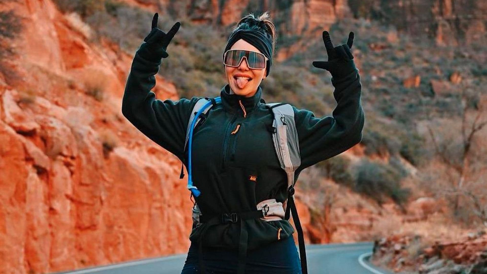 Chiquis Rivera arranca el 2024 con un gran reto en las montañas: ‘Se sintió genial’