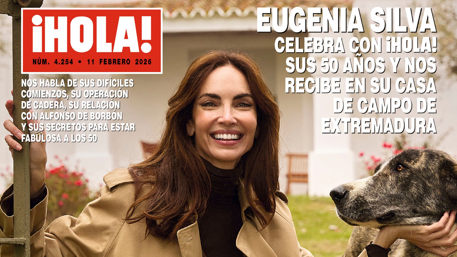 Eugenia Silva celebra sus 50 años con ¡HOLA!